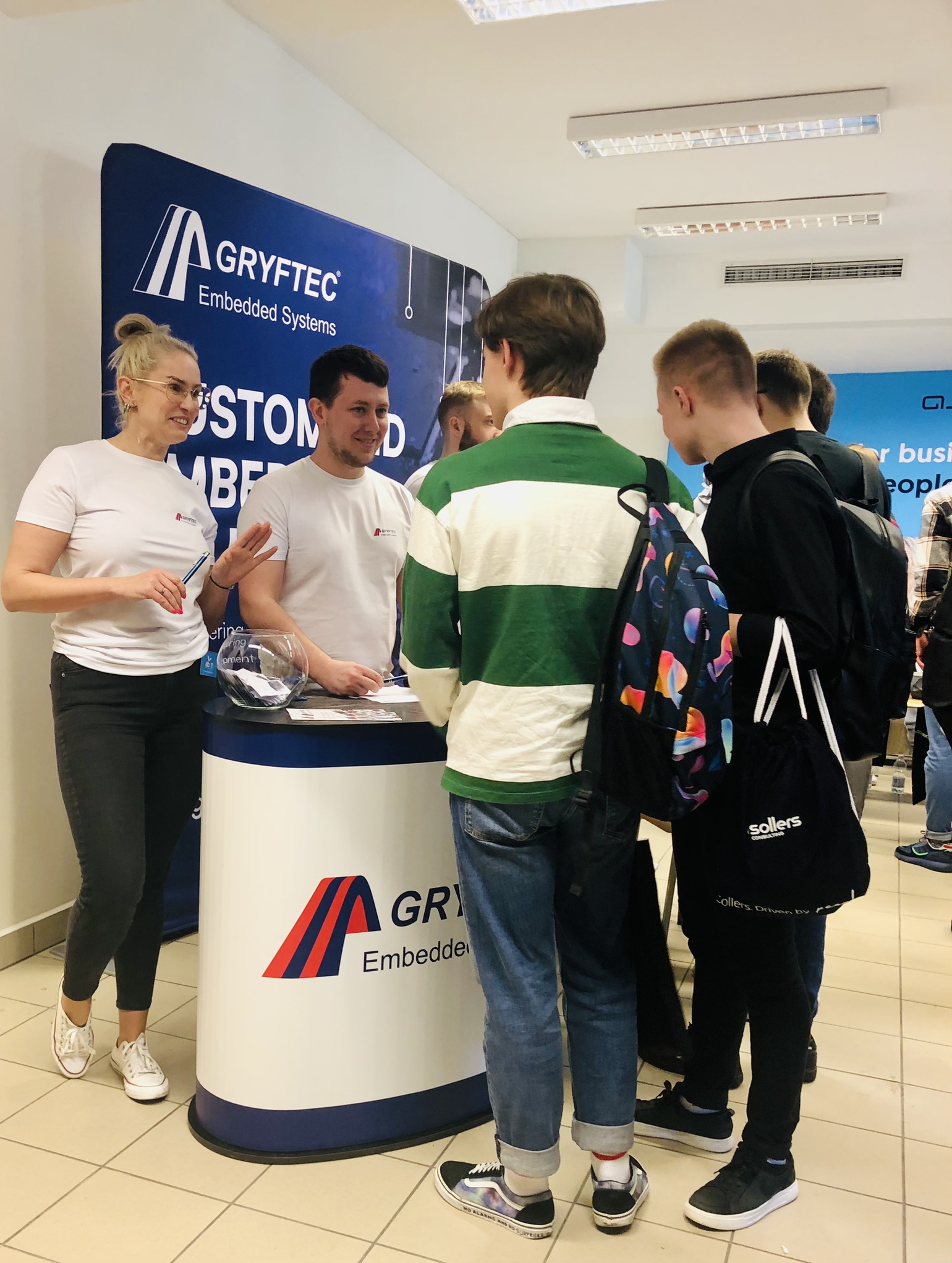 Last week, we participated in the 8th edition of r@bbIT job fair at the West Pomeranian University of Technology.