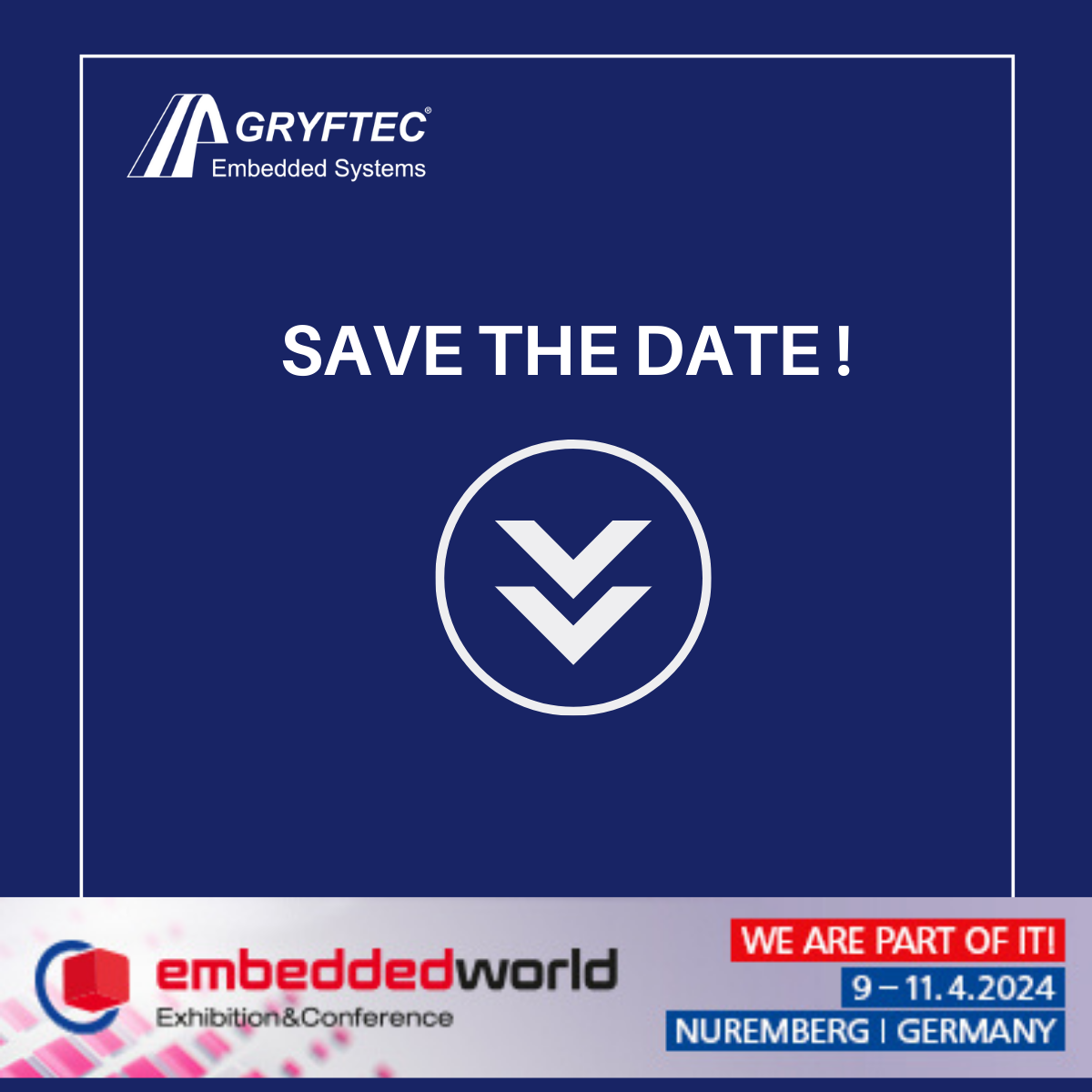 Save the date EW24